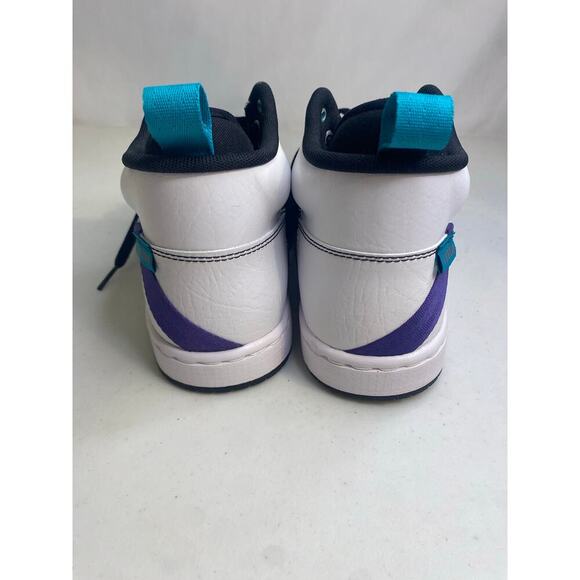 Nike Air Jordan Mens Fadeaway Mid Black White Sneakers Basketball Shoes Size 7.5 main image 14